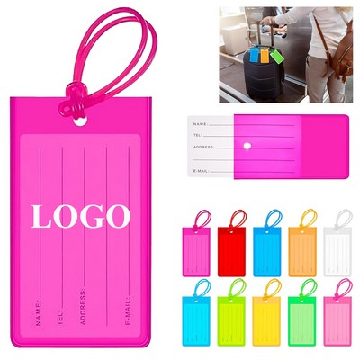 PVC Luggage Tags