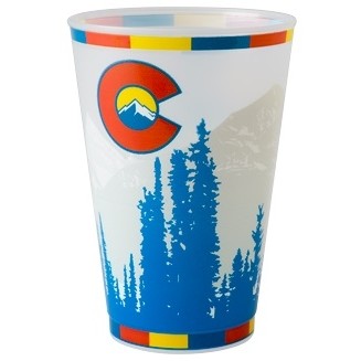 20 oz. Frost-Flex™ Plastic Stadium Cup with our RealColor Imprint
