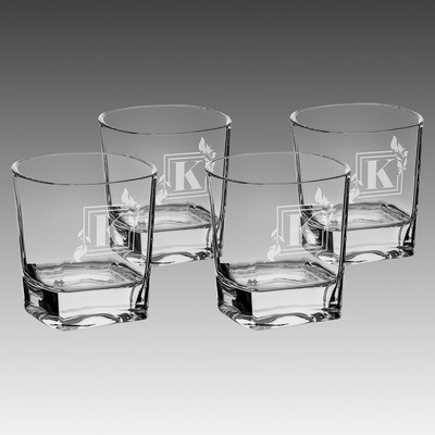 8 oz. Rocks Glasses in a Gift Box w/Printed Sleeve