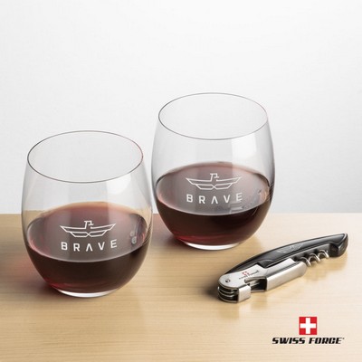 Swiss Force® Opener & Zacata Stemless Wine