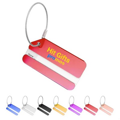 Aluminum Luggage Tag