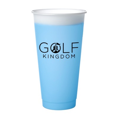 24 oz. Large Color Changing Stadium Cup (1 Color Imprint)
