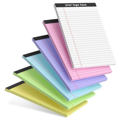 5" X 8" Small Easy-Tear Notepads (30 Sheets)