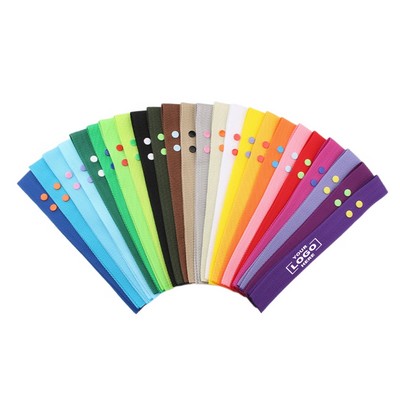 Colorful Canvas Cotton Luggage Name Tag Strap