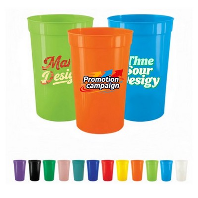 16 Oz. Plastic Stadium Cups