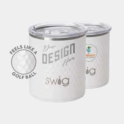 12 oz SWIG® Golf Ball Stainless Steel Insulated Lowball Tumbler